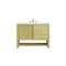 James Martin Vanities Single 48'' Single Vanity, Sunwashed Oak w/ 3 CM Ethereal Noctis Quartz Top D404-V48-SWO-3ENC - alternate 1